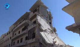 #شاهد .. خروج مستشفى كفرحمرة شمال #حلب عن الخدمة نهائياً بفعل غارات الطيران الحربي . 

وكالة ثقة