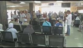 بعد فتح معبر رفح .. أولى قوافل الحجاج تغادر قطاع غزة لأداء فريضة الحج