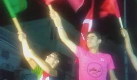 #شاهد| الفلسطينيون في قطاع غزة يخرجون تضامناً مع الشعب التركي وتأييدا للرئيس أردوغان ورفضا للانقلاب العسكري