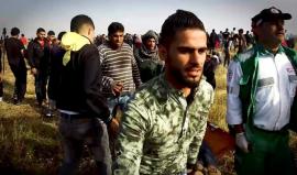 #شاهد من #جمعة_الشباب_الثائر في قطاع غزة، في الاسبوع الخامس من #مسيرة_العودة_الكبرى 
تصوير معتصم غراب