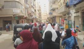 مظاهرات بمنطقة باكوس فى محافظة الإسكندرية ضمن احتجاجات #ثورة_الغلابة