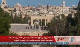 #شاهد #مباشر تغطية لتداعيات العملية الفدائية صباح اليوم في الأقصى المبارك وإغلاق الاحتلال للمسجد لأول مرة منذ العام 1969