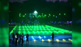 #شاهد 1000 طائرة صغيرة تقدم عرضا مدهشا بمدينة صينية