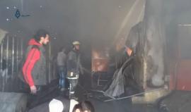 مشاهد من القصف على حي باب النيرب في #حلب