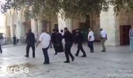 مستوطنون يقتحمون باحات المسجد الأقصى صباح اليوم
