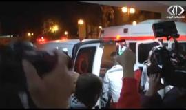 تهتك الأعضاء الداخلية للصحفي أحمد أبو حسين بعد استهدافه برصاص الاحتلال في غزة 
 تقرير أماني عكيلة ‏