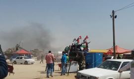 #شاهد| توافد باقي الشبان لـ #جمعة_الكوشوك شرق مدينة غزة ضمن فعاليات #مسيرة_العودة_الكبرى.