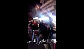 #صور مسير للكشافة في حي الطور بالعاصمة المحتلة في ذكرى المولد النوبي الشريف .