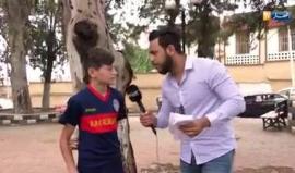 #شاهد ردة فعل أطفال من #الجزائر فازوا برحلة لكيان الاحتلال