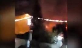 #شاهد 
"يا ابن الأقصى" .. إحراق سيارة حرس المستوطنات في سلوان بالقدس المحتلة