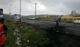 #مباشر مواجهات مستمرة مع قوات الاحتلال على المدخل الشمالي لمدينة البيرة في ذكرى #يوم_الأرض