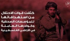 قتل واعتقال وقمع ومصادرة .. تعددت انتهاكات الاحتلال وجرائمه بحق الصحفيين الفلسطينيين
لكن هل ينجح في قطع #التغطية_المستمرة؟!