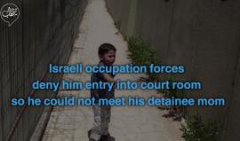 Not humane!! .. Even this #child was signed by the "Israeli" injustice!
#Palestine
For more .. Like our Page : 
تابعوا صفحتنا باللغة الانجليزية