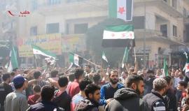 مظاهرة في مدينة #إدلب في #يوم_الغضب_السوري ضد نظام الأسد
تصوير يحيي الرجو