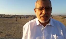 Dr. Walid Amer, the spoksperson of the #GreatReturnMarch speaking about the 18th friday objectives.