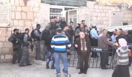 ‫شرطة الاحتلال تمنع دفن مقدسية في مقبرة باب الرحمة الإسلامية بحجة انها أرض مصادرة