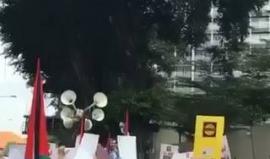 تظاهرة ماليزية دعماً للشعب الفلسطيني ونصرة للمسجد الأقصى