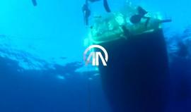 تركية تغوص 110 أمتار دون تنفس وتحطم رقمها القياسي العالمي بولاية أنطاليا في #تركيا