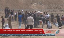 #مباشر استمرار المواجهات بين الشبان وقوات الاحتلال على المدخل الشمالي لمدينة البيرة .