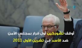 عجز عن رفع "الفيتو" بوجه الموت .. "تشوركين" كم مرة رفع يده لإنقاذ الأسد؟
(بلدي نيوز)