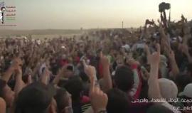 #شاهد
زيارة رئيس المكتب السياسي لحركة حماس إسماعيل هنية لمخيم العودة شرق مدينة غزة في #جمعة_الوفاء_للشهداء_والجرحى وتفقده للمركز الإعلامي للمخيم

مونتاج: يوسف الدريملي