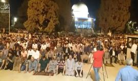 #مباشر صلاة التراويح الأولى من المسجد الأقصى المبارك في العاصمة الفلسطينية القدس