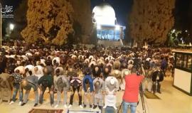 #مباشر صلاة التراويح الأولى من المسجد الأقصى المبارك في العاصمة الفلسطينية القدس