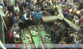 #شاهد | الآلاف في مدينة أم الفحم المحتلة يشيعون جثامين شهداء عملية المسجد الأقصى
تقرير أنس موسى
