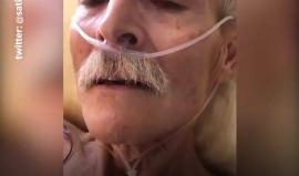 رجل ألماني مريض في لحظاته الأخيرة ينطق الشهادتين ويعتنق الإسلام داخل المستشفى
وثق ابنه المسلم لحظة إسلامه 
فيديو: يني شفق