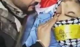 وداع الشهيد قصي العمور في مستشفى بيت جالا الحكومي والذي ارتقى أمس برصاص الاحتلال