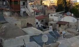 #مباشر .. تكبيرات العيـد من سطوح سوق خان الزيت بالعاصمة الفلسطينية المحـتلة .