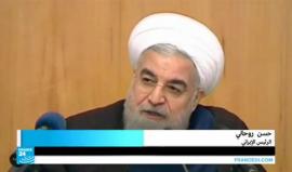 الرئيس الإيراني يلوح بالانسحاب من الاتفاق النووي