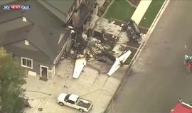 على طريقة أحداث 11 سبتمبر .. 

#فيديو رجل حاول قتل زوجته عبر "طائرة انتحارية"