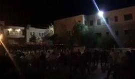 #شاهد من بيت عزاء الشهيد محمد جبرين في بلدة تقوع شرق بيت لحم.