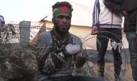 #شاهد
 إصابة قائد وحدة الكوشوك "أبووديع" في أحداث الجمعة، ورسالته من داخل مخيم العودة شرق خانيونس.