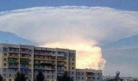 #شاهد سحابة غريبة تظهر في سماء سيبيريا !