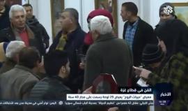 معرض في غزة يتيح لزواره التعرف على تاريخ فلسطين عبر 25 لوحة تمّ رسمها على مدار 40 سنة.