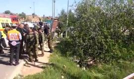 مقتل جندي اسرائيلي وإصابة اثنين آخرين أحدهم جراحه خطرة في عملية دهس قرب عوفرا شرقي رام الله