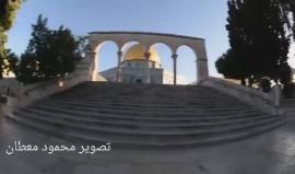 فيديو من باحات المسجد الأقصى 

تصوير: محمود معطان
