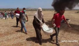 #شاهد الشباب الثائر شرق بيت حانون شمالي قطاع غزة