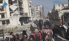 استمرار إجلاء المدنيين من أحياء حلب المحاصرة باتجاه ريف حلب الغربي
وكالة ثقة