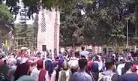 #شاهد | هتافات طلبة الجامعة الأردنية نصرة للمسجد الأقصى .