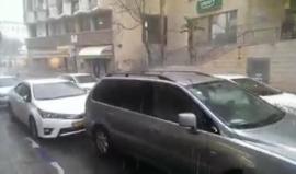 أمطار غزيرة تهطل على فلسطين المحتلة 

فيديو من صفد