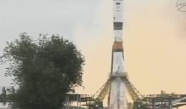 #شاهد اقلاع مركبة شحن فضائية روسية تحمل امدادات وقود وطعام لأفراد طاقم المحطة الفضائية