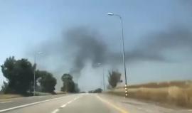 #فيديو الاحتلال ينشر فيديو من الداخل المحتل لألسنة الدخان القادمة من غزة