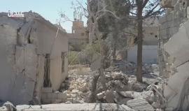 دمار جراء القصف الجوي على مدينة #عندان بريف #حلب الشمالي
تصوير: عدنان مدلج