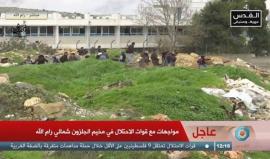 #مباشر مواجهات مع الاحتلال في مخيم الجلزون شمالي رام الله