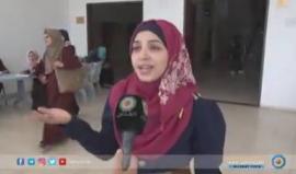 طلاب جامعة فلسطين في غزة يأملون أن تنعكس المصالحة إيجابيا على أوضاع أهالي القطاع.