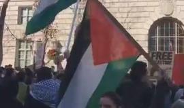 #شاهد تظاهرة الآن سان فرانسيسكو نصرة للقدس ودعما للشعب الفلسطيني