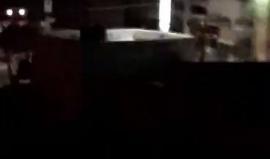 #شاهد جانب من التصدي لقوات الاحتلال التي اقتحمت منطقة راس العاروض في بلدة سعير بالخليل ليلا